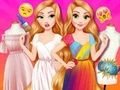 Spel Prinsesse Outfit Kleurling  aanlyn