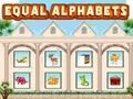 Spel Gelyke alfabette  aanlyn