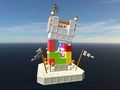 Spel Kasteel vernietigingsblokke  aanlyn