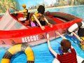 Spel Strandredding Noodboot  aanlyn