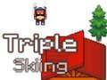 Spel Triple Skiing 2d aanlyn