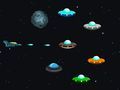 Spel UFO -ruimteskieter aanlyn