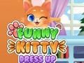 Spel Snaakse Kitty Dress Up  aanlyn