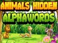 Spel Diere Hidden AlphaWords  aanlyn