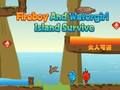 Spel Fireboy en Watergirl Island oorleef  aanlyn