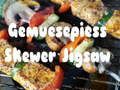 Spel Gemuepiess Skewer Jigsaw  aanlyn