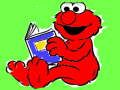 Spel Terug skool toe Elmo Kleurboek  aanlyn