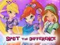 Spel Winx Club sien die verskille  aanlyn