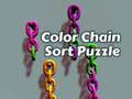 Spel Kleurketting sorteer legkaart  aanlyn
