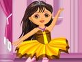 Spel Dora Ballerina DressUp aanlyn Spel Dora Ballerina DressUp aanlyn