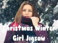 Spel Kersfees Winter Meisie Jigsaw  aanlyn