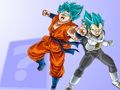 Spel Dragon Ball geheue kaart wedstryd  aanlyn