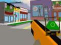 Spel Zumbie Blocky Land 2022 aanlyn