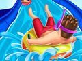 Spel Aquapark haai aanlyn