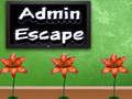 Spel Admin Ontsnap  aanlyn