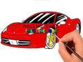 Spel Renmotors Kleurboek  aanlyn