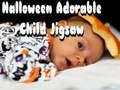 Spel Halloween pragtige kind Jigsaw aanlyn