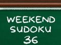 Spel Naweek Sudoku 36  aanlyn