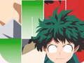Spel Hero Academia Boku Anime Manga-klavierteëlsspeletjies  aanlyn
