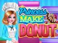 Spel Prinses Maak Donut Kook  aanlyn