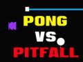 Spel Pong vs slaggat  aanlyn
