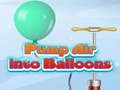 Spel Pomp lug in ballon  aanlyn