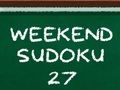 Spel Naweek Sudoku 27  aanlyn