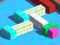 Spel Minecraft Cube legkaart  aanlyn