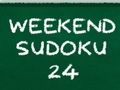 Spel Naweek Sudoku 24  aanlyn