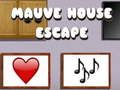 Spel Mauve House Escape aanlyn