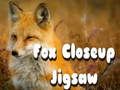 Spel Fox Closeup figuursaag  aanlyn