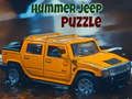 Spel Hummer Jeep legkaart  aanlyn