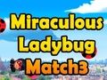Spel Wonderbaarlike Ladybug Match3  aanlyn