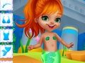 Spel Meermin Papier Pop Dress Up  aanlyn