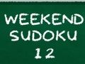 Spel Naweek Sudoku 12  aanlyn