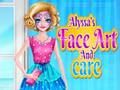 Spel Alyssa se Gesig Kuns en sorg  aanlyn