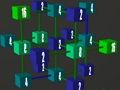 Spel 2048 - 3d aanlyn