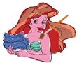 Spel 4GameGround Little Mermaid Coloring aanlyn