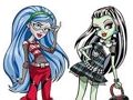 Spel Inkleurboek vir Monster High  aanlyn