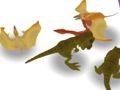 Spel Dinosourusse smelt saam en veg  aanlyn