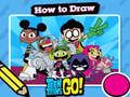 Spel Warm om Teen Titans te teken! aanlyn