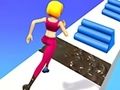 Spel Meisie hardloop skoonheid 3d aanlyn