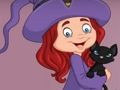 Spel G2E Happy Witch Girl En Cat Room Escape  aanlyn