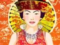 Spel Asiatiese meisie-grimering  aanlyn