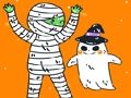 Spel Halloween Monsters legkaart  aanlyn