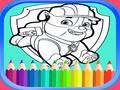 Spel PAW Patrol Kleurboek  aanlyn