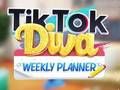Spel TikTok Diva Weeklikse Beplanner  aanlyn