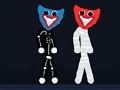 Spel Stickman Huggy Creepy Holiday  aanlyn