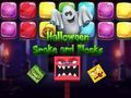 Spel Halloween Slang en Blokke  aanlyn