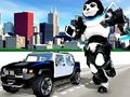Spel Polisie Panda Robot  aanlyn